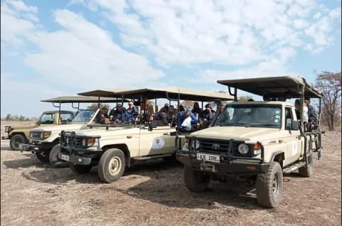 Safari Canopy Installation In Lusaka, Zambia.